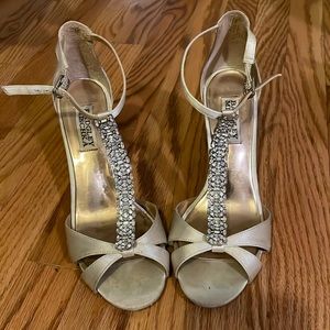 Badgley Miscka bridal shoes.
